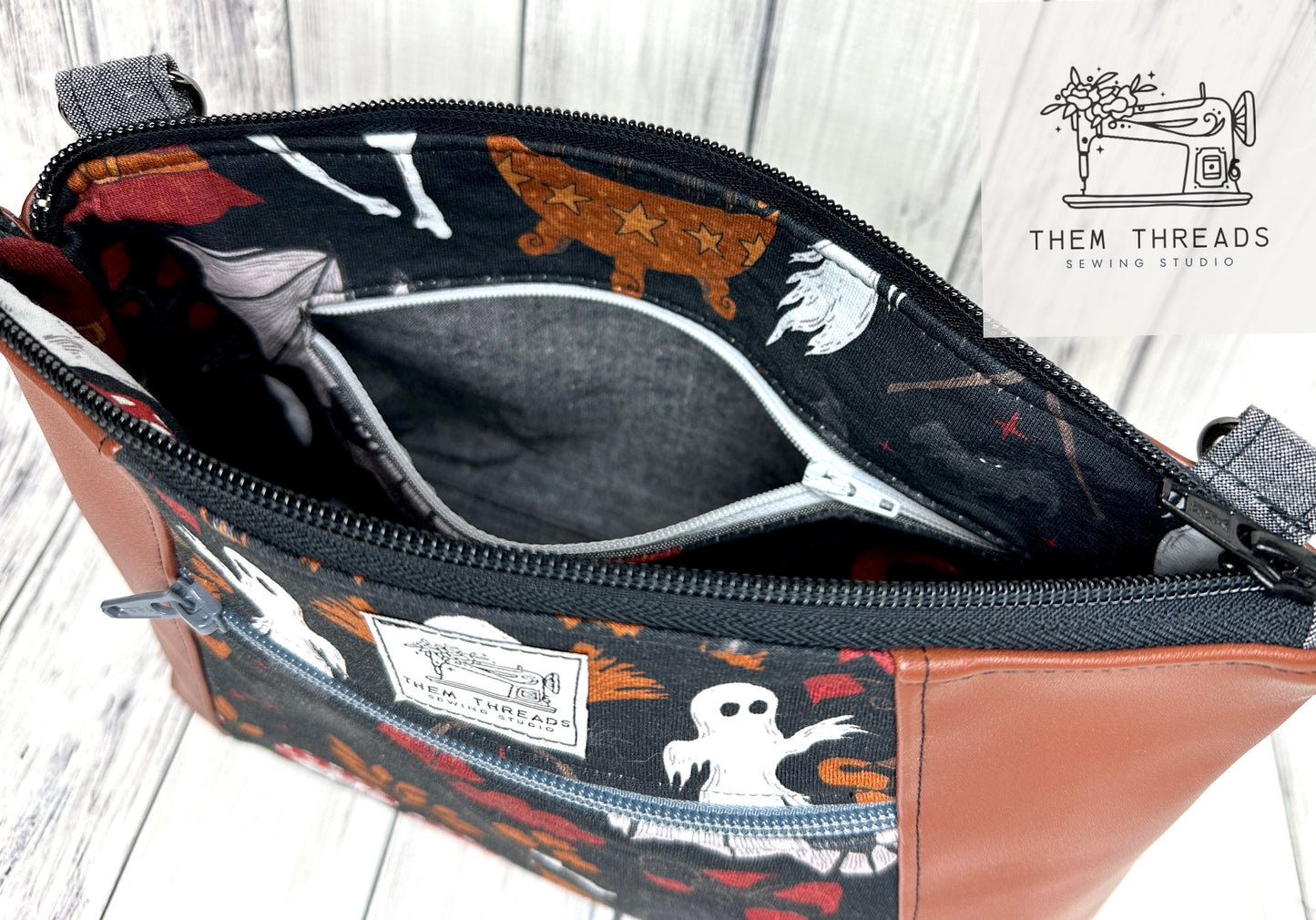 Halloween Night Crossbody Pouch