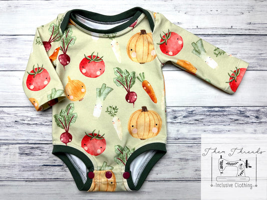 Funny Vegetables Bodysuit