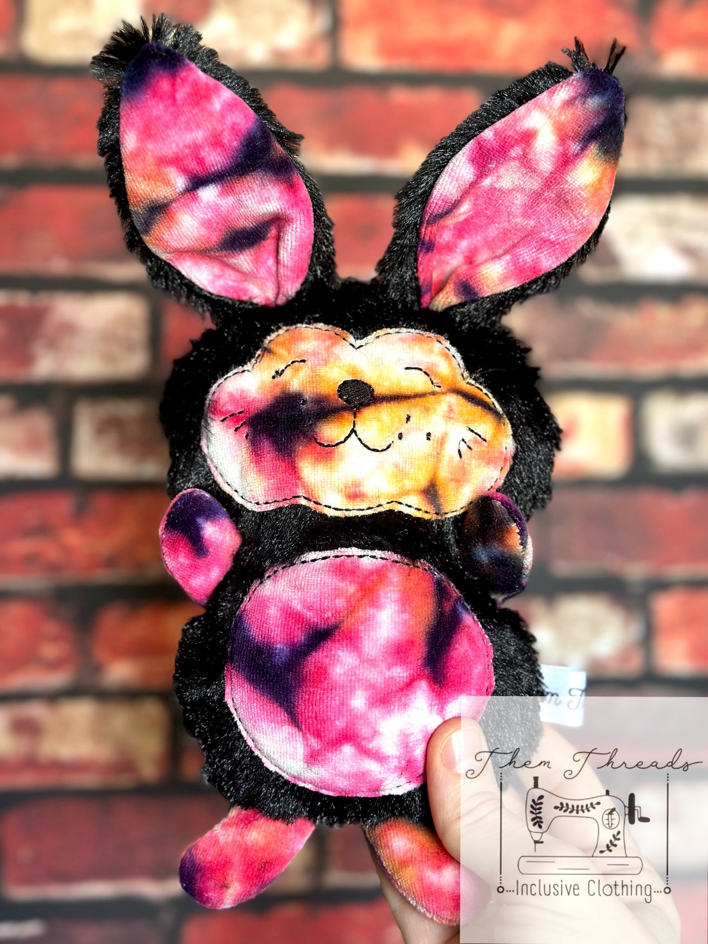 Iced Dyed Bunny Plushie