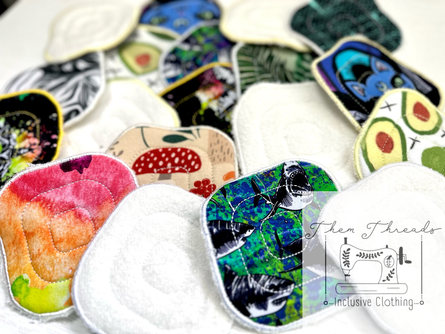 Cotton Reusable Cleansing Pads
