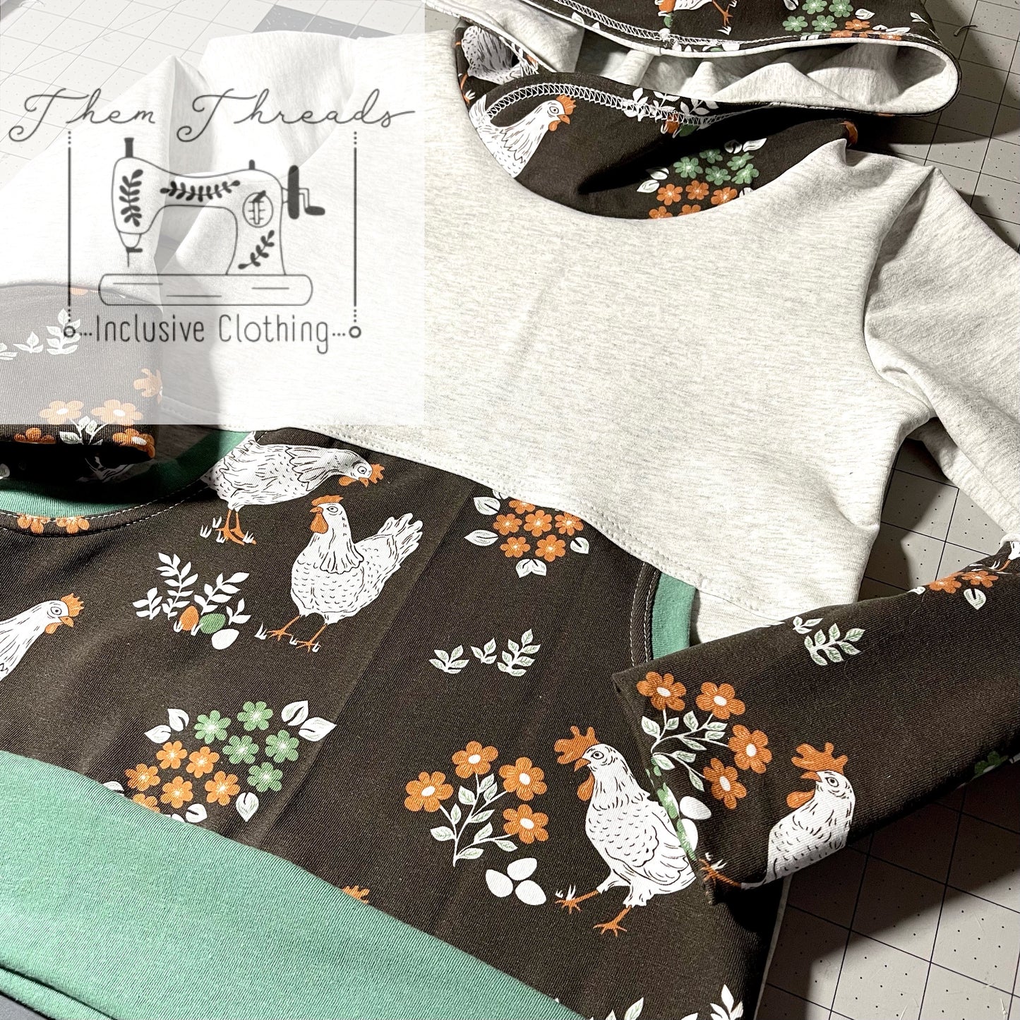 Hens French Terry Hoodie