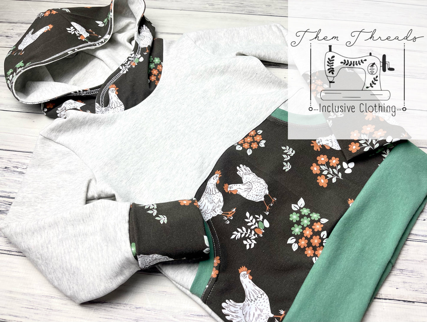 Hens French Terry Hoodie