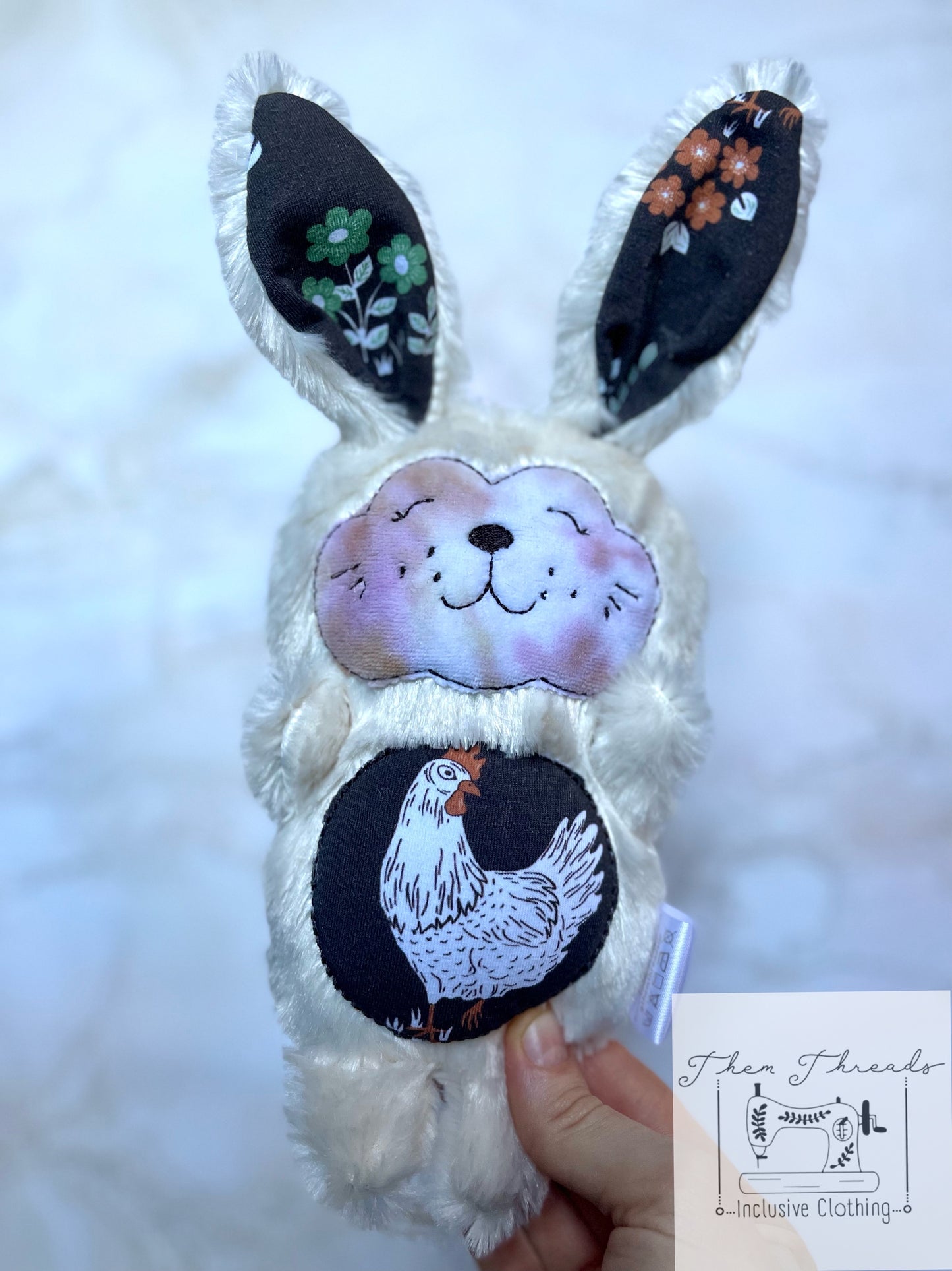 Hens Bunny Plushie