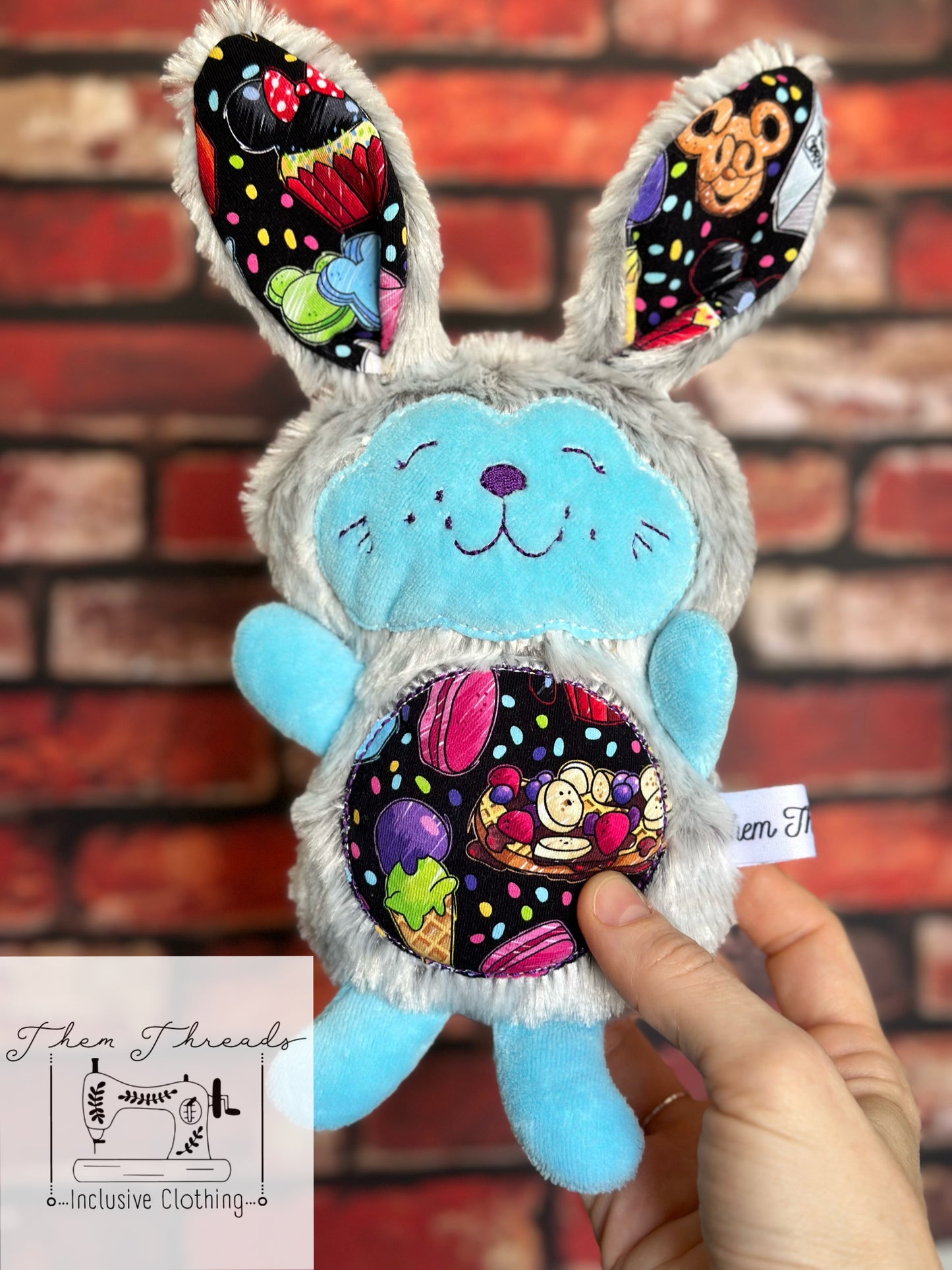 Snacks Bunny Plushie